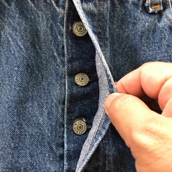 Vintage Too Cute Guetta Brothers Cut Off Shorts Women M Blue Felix the Cat 17218 - Picture 11 of 13